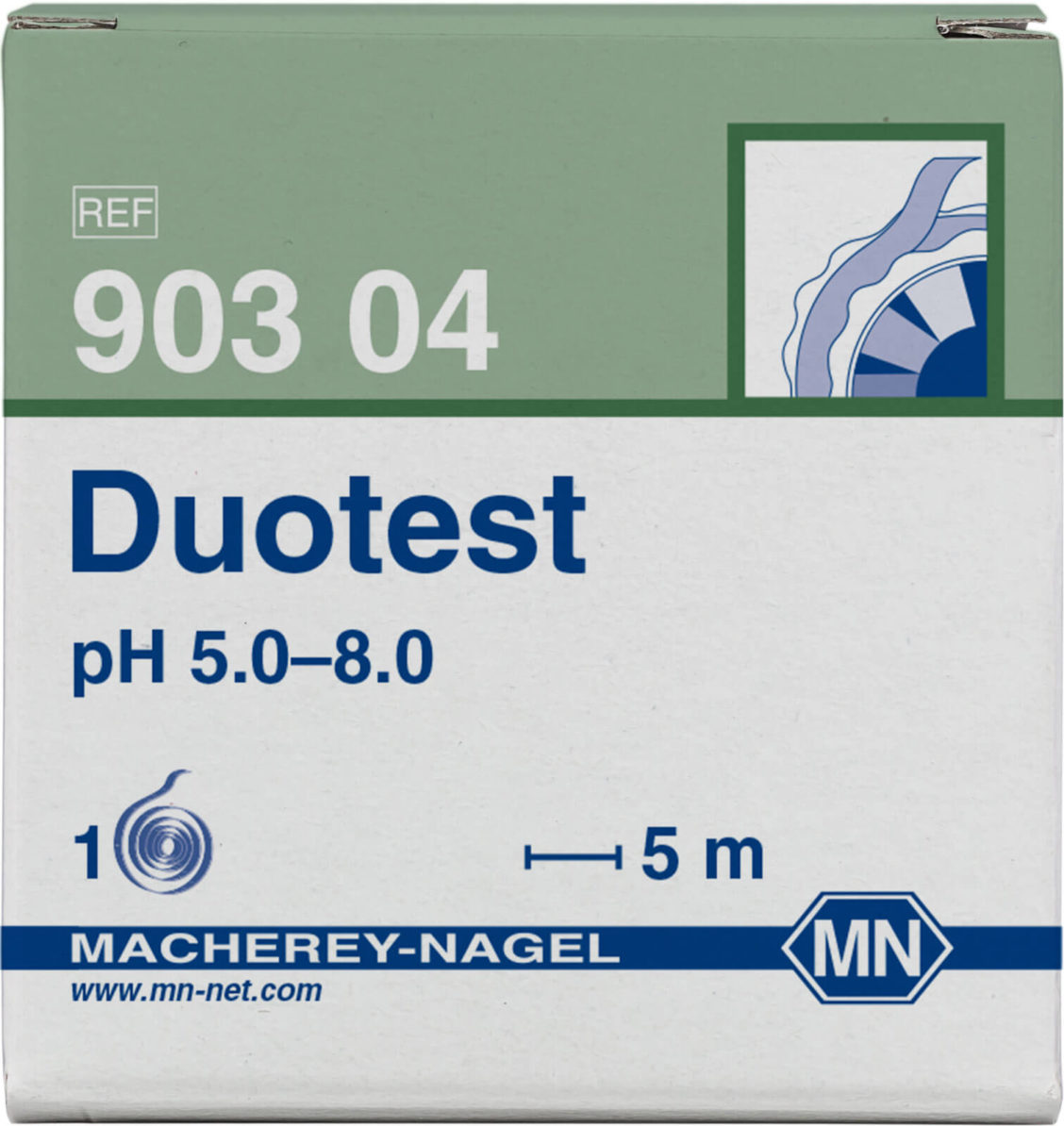 M&N 90304 Duotest pH 5,0-8,0