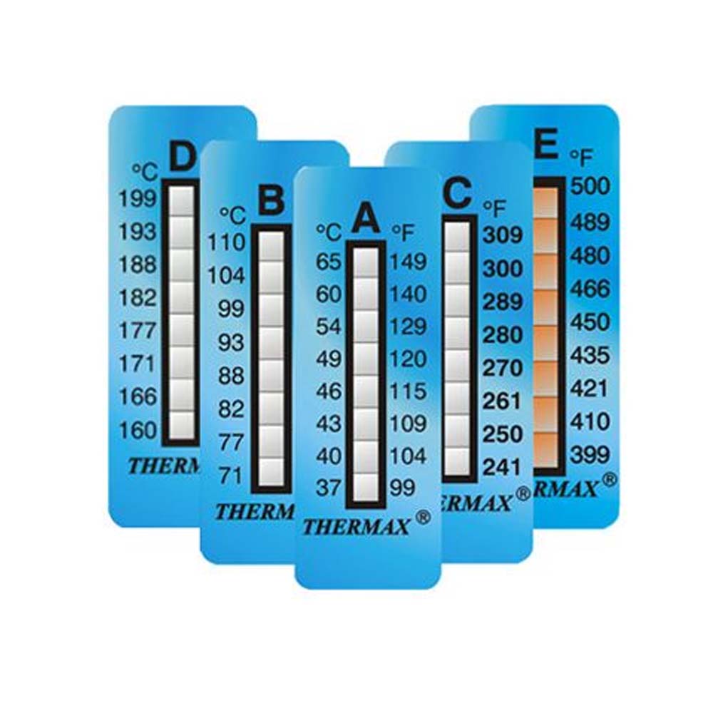Thermax 8 temperaturstrips, 10 stk:pk Thermax 8 temperaturstrips, 10 stk:pk
