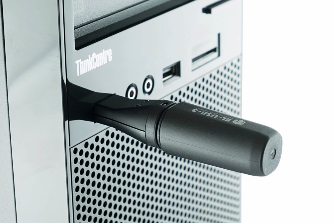 EL-USB-3 datalogger for spenning tilkoblet pc