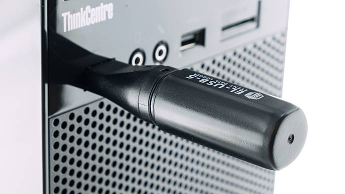 EL-USB-5 datalogger for hendelse tilkoblet pc