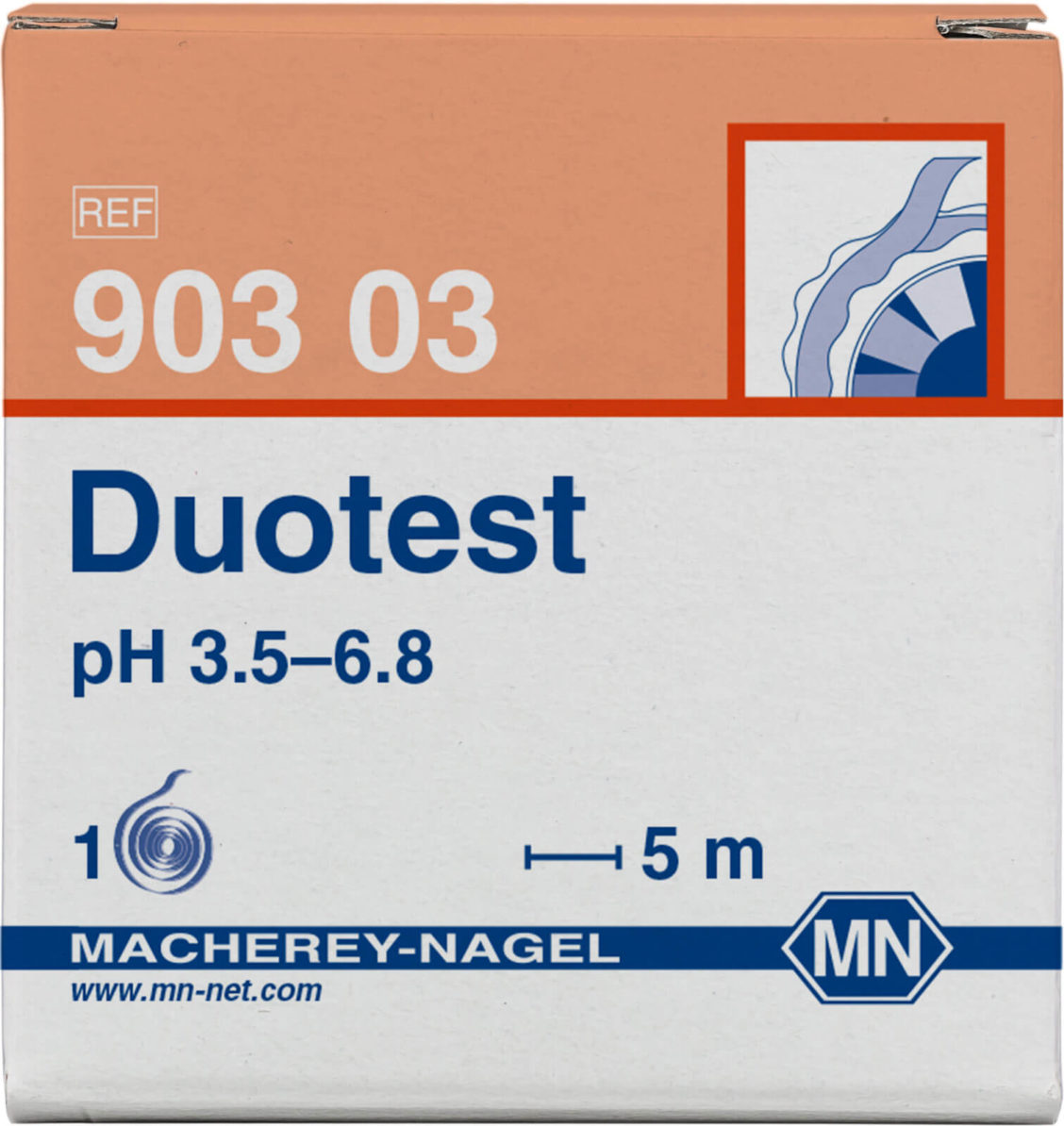 M&N 90303 Duotest pH 3,5-6,8