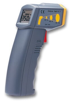 Center 350 IR termometer i bruk