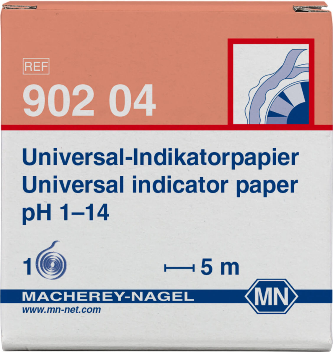 M&N 90204 universal indikatorpapir pH 1-14