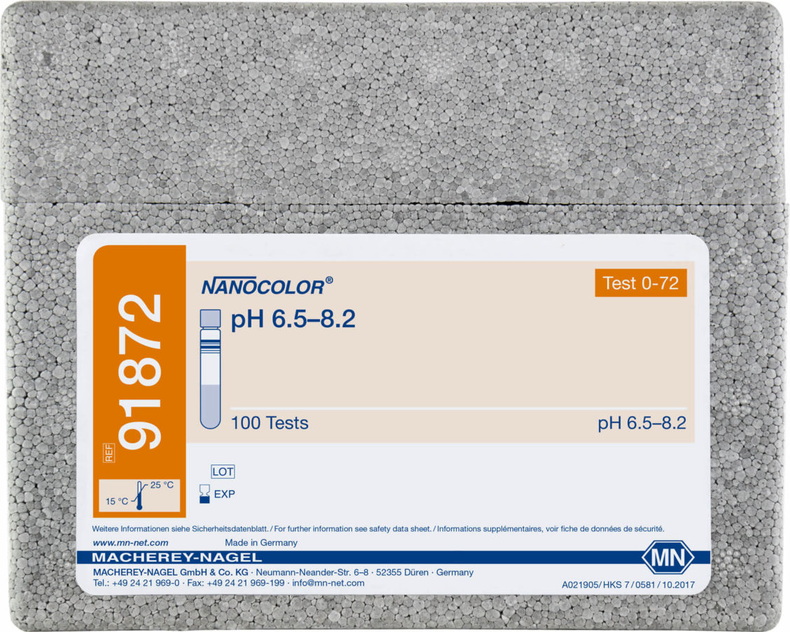 MN 91872 NANOCOLOR pH6,5-8,2