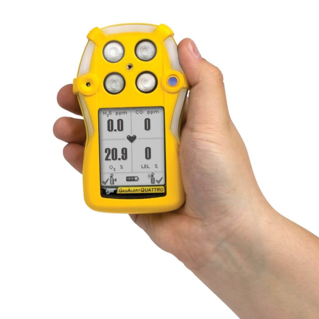 Gassmåler til båt Honeywell GasAlert Quattro