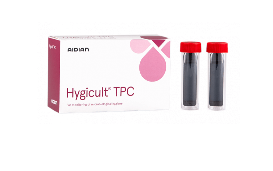 Aidian Hygicult TPC- for påvisning av total antall bakterier