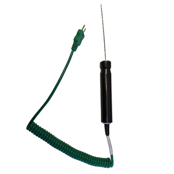 Fleksibel dyppeføler 100 mm type-K, -100 til +850 °C (IK21M) Fleksibel dyppeføler 100 mm type-K, -100 til +850 °C (IK21M)