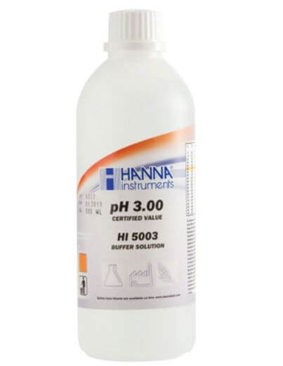 Hanna HI5003 pH-buffer 3.00, 500 mL