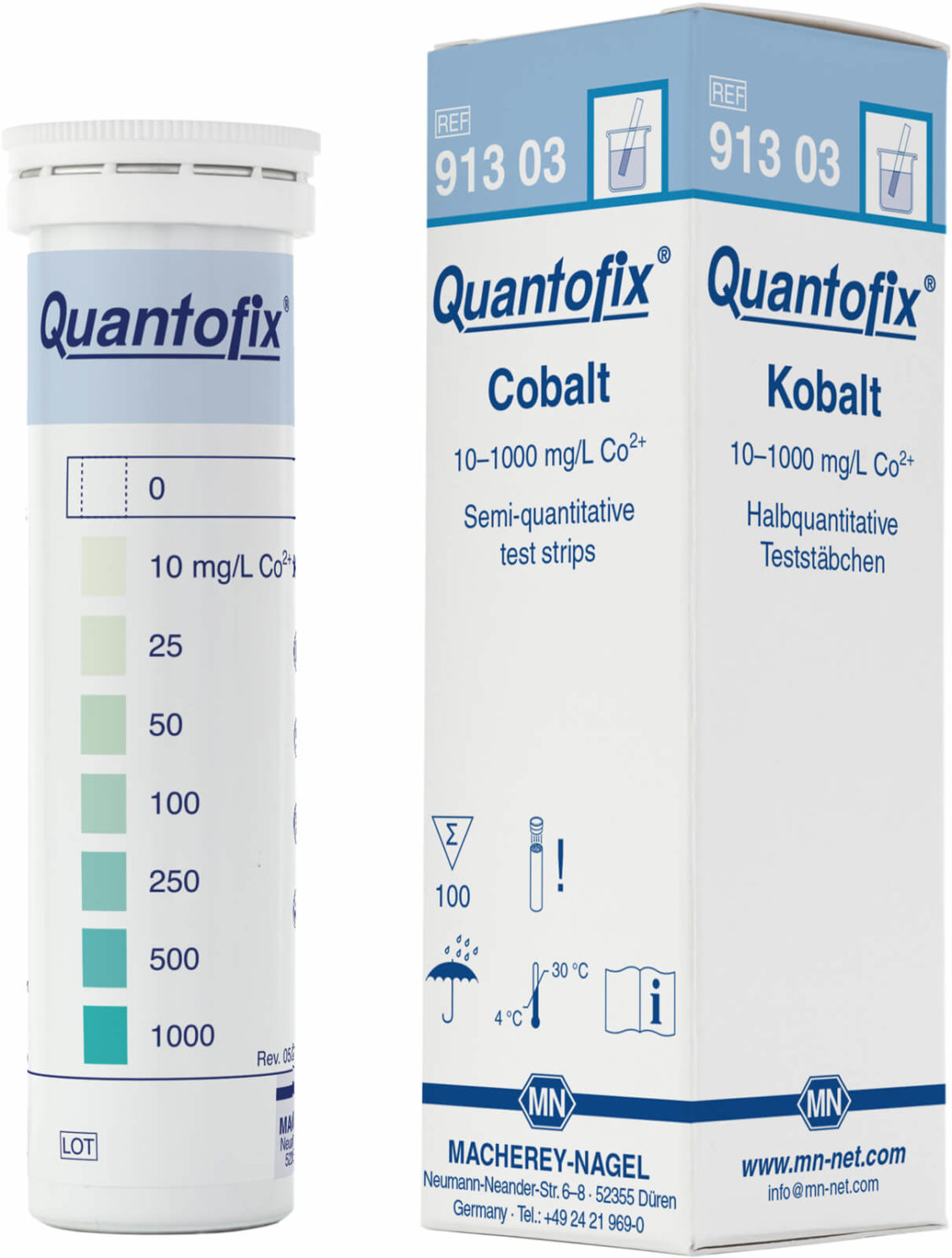 Test strips kobolt MN 91303 QUANTOFIX