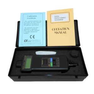 Lutron DT-2236B Tachometer turteller turtallsmåler stroboskopkoffert