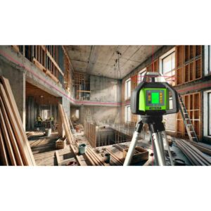 Elma laser R780 Combo digitalt rotasjonslasersett i bruk