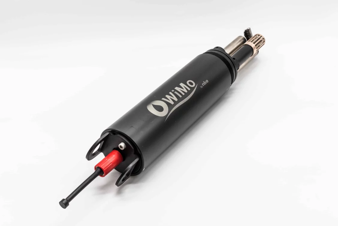 NKE WiMo multiparameter probe annen vinkel med sensorer tilkoblet