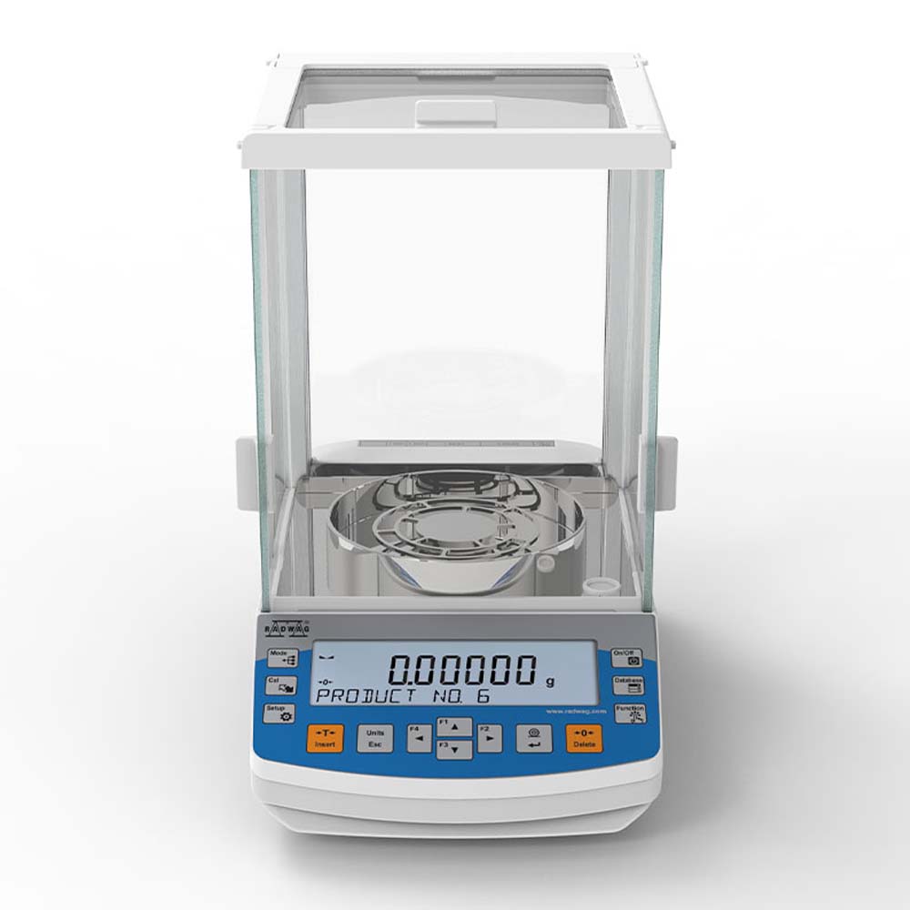 Radwag AS R2 PLUS Analysevekt forfra Radwag AS R2 PLUS Analysevekt forfra