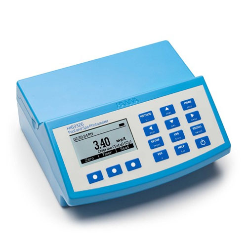 Hanna HI83326-02 multiparameter fotometer med pH-måler for basseng og spa Hanna HI83326-02 multiparameter fotometer med pH-måler for basseng og spa