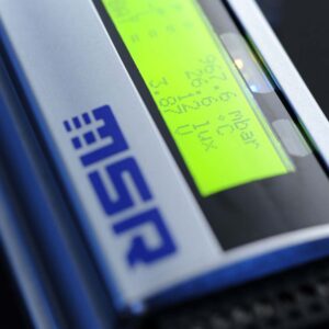 MSR 255 multifunksjonell datalogger med display nærbilde