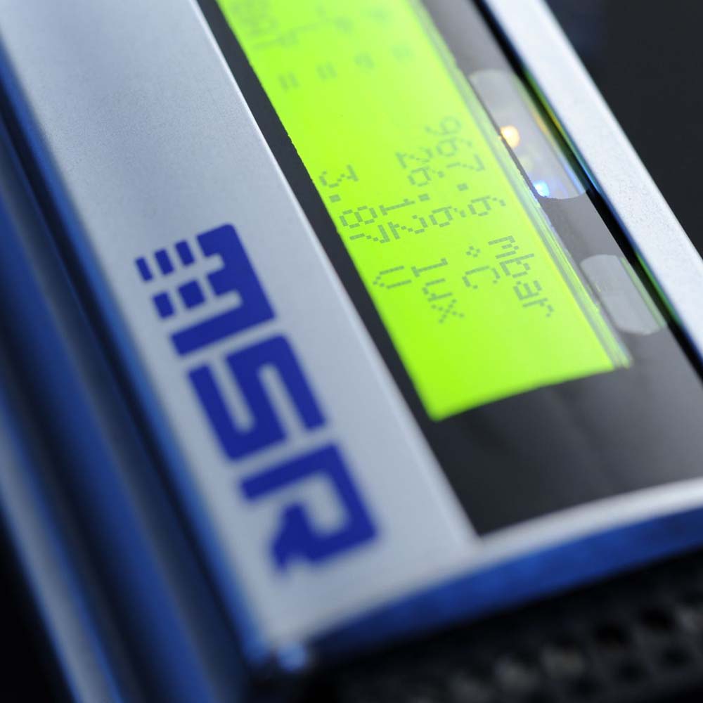 MSR 255 multifunksjonell datalogger med display nærbilde MSR 255 multifunksjonell datalogger med display nærbilde