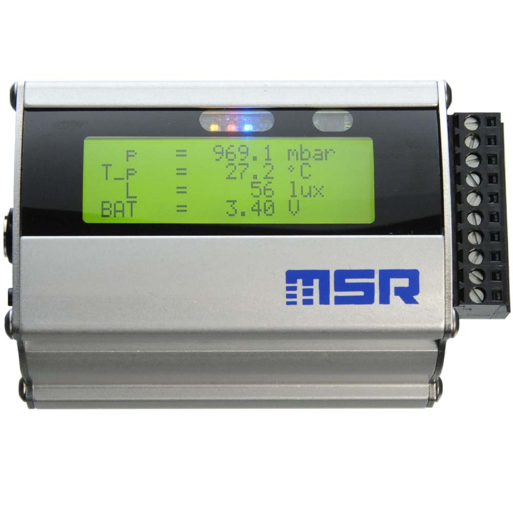 MSR 255 multifunksjonell datalogger med display MSR 255 multifunksjonell datalogger med display
