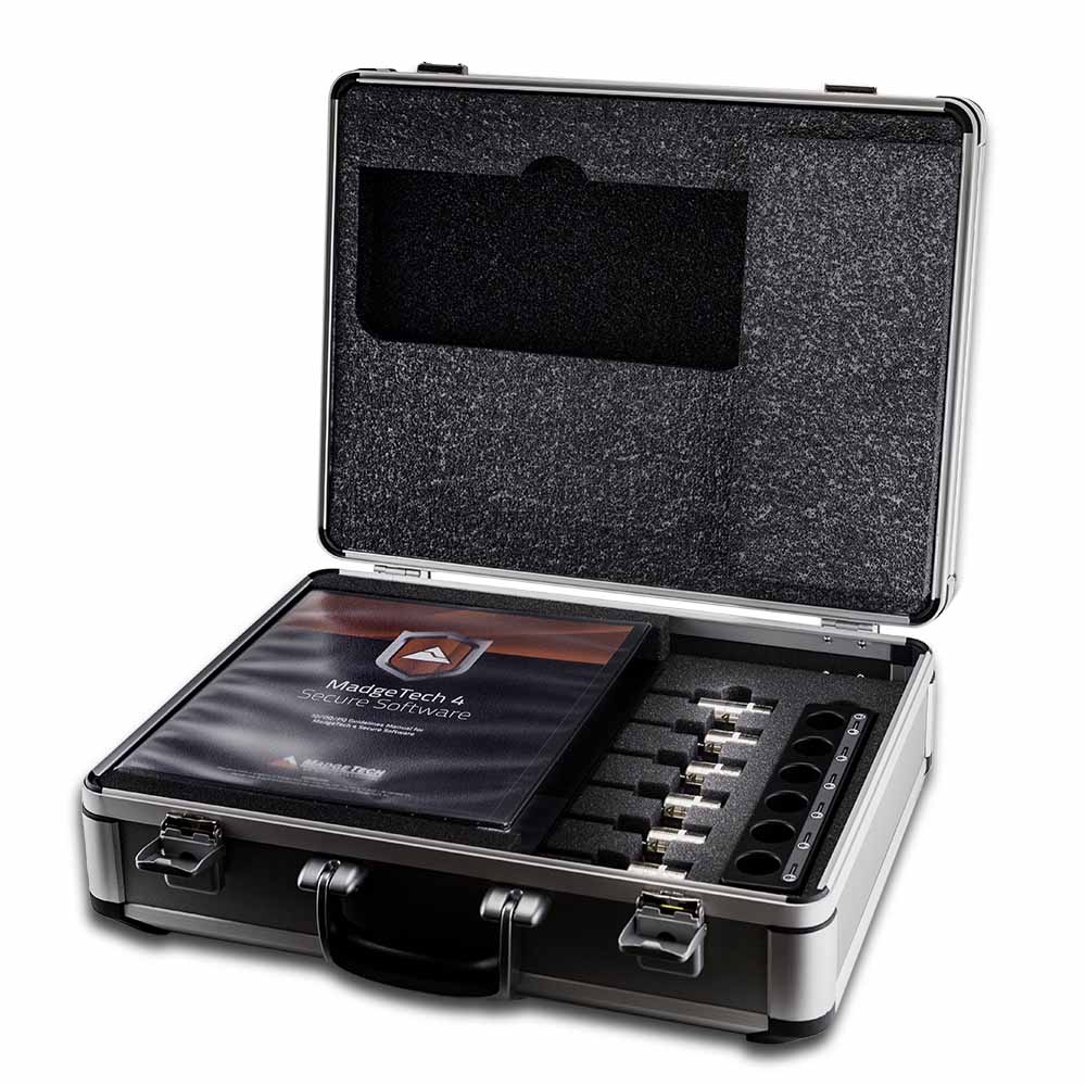 Madgetech AVS140-6 autoklav-valideringspakke med temperatur- og trykkdataloggere koffert Madgetech AVS140-6 autoklav-valideringspakke med temperatur- og trykkdataloggere koffert