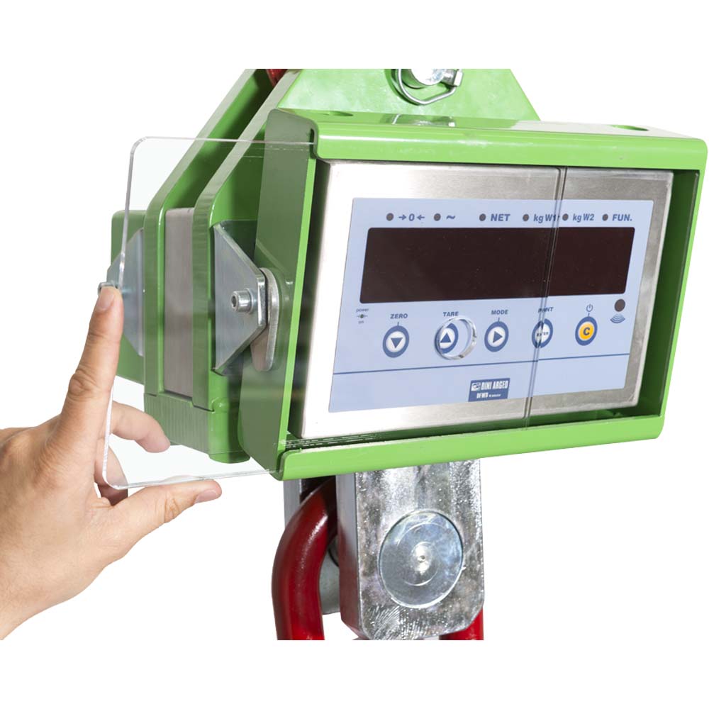 Dini Argeo MCWHU industriell kranvekt med dobbel sikkerhet skjermbeskyttelse Dini Argeo MCWHU industriell kranvekt med dobbel sikkerhet skjermbeskyttelse