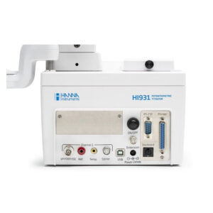 Hanna HI931-02 automatisk potensiometrisk titreringssystem innganger