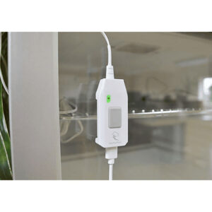 Wireless Alert PRO TP trådløs alarmenhet for temperatur med ekstern probe i bruk