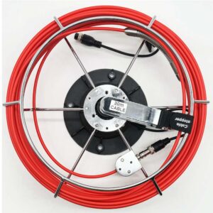 TvbTech 3199F-C14 inspeksjonskamera for avløp og rør med Ø14mm hode kabelrull