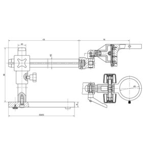 Kern OZL 963 stereomikroskopsett dimensjoner