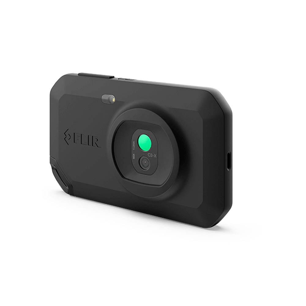 Flir C3-X kompakt termografikamera bakside Flir C3-X kompakt termografikamera bakside